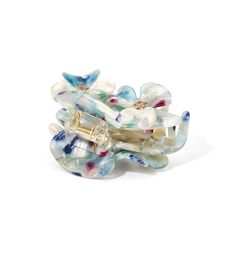 Floral Whimsy Hair Claw