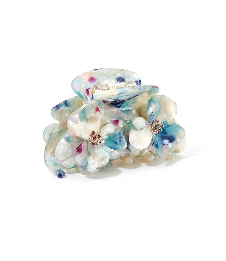 Floral Whimsy Hair Claw