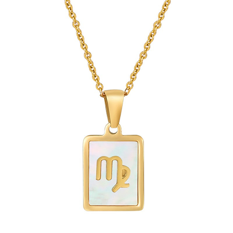 Astrology Necklace | 18K Gold Constellation Pendant