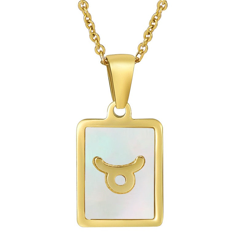 Astrology Necklace | 18K Gold Constellation Pendant