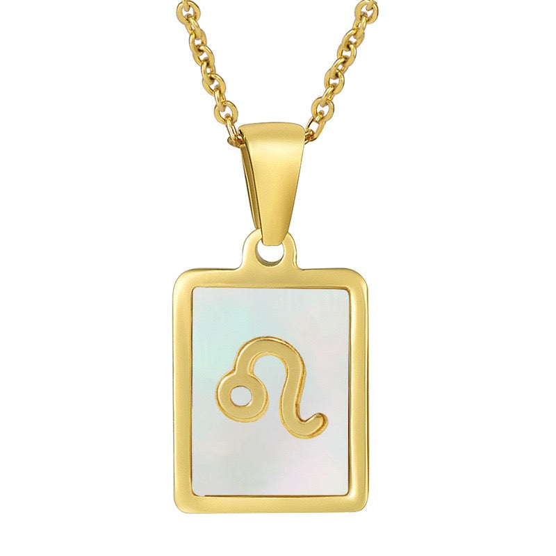 Astrology Necklace | 18K Gold Constellation Pendant