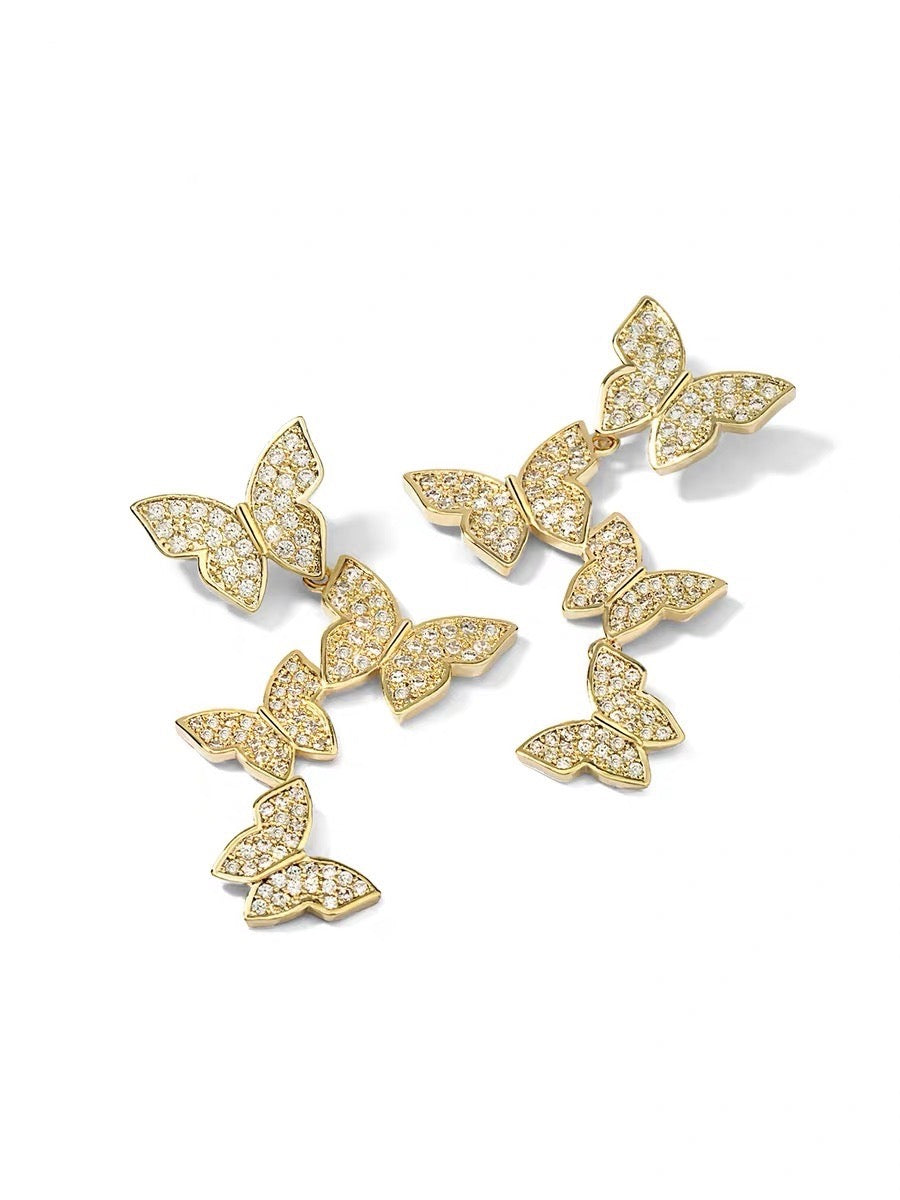 Butterfly Dangle Earrings