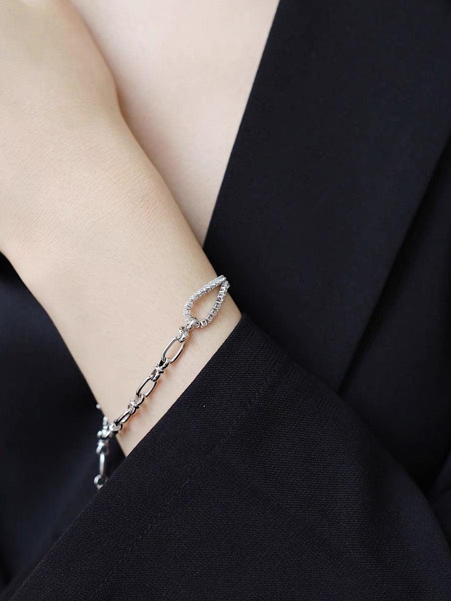 Double Chain Bracelet.