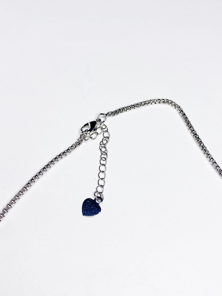 Petite Diamond Tennis Necklace.